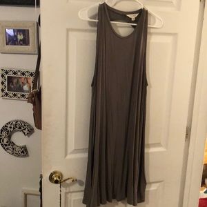 AE Army Green Keyhole Dress
